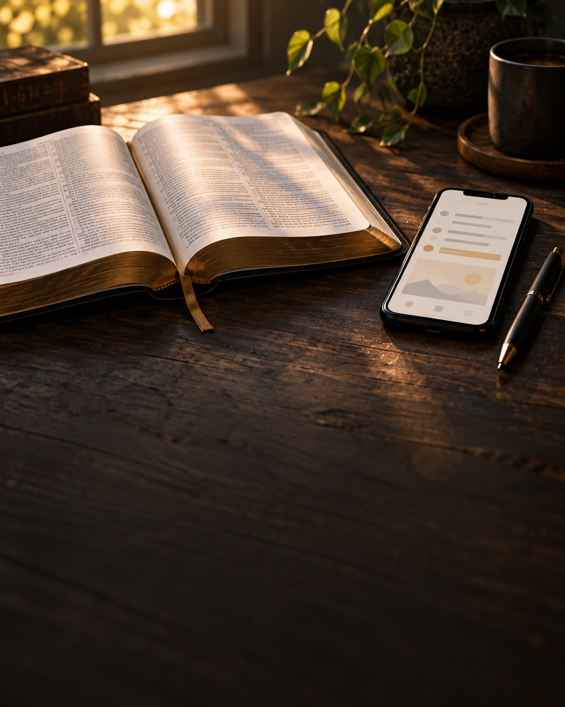 A digital Bible that gives back